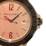 ブルガリ BVLGARI ディアゴノ DG42SC シルバー SS/ラバーベルト 自動巻き メンズ 腕時計