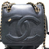 シャネル CHANEL ココマークミニバックパック AS0325 ブラック×ゴールド金具 ラムスキン レディース リュック・デイパック
