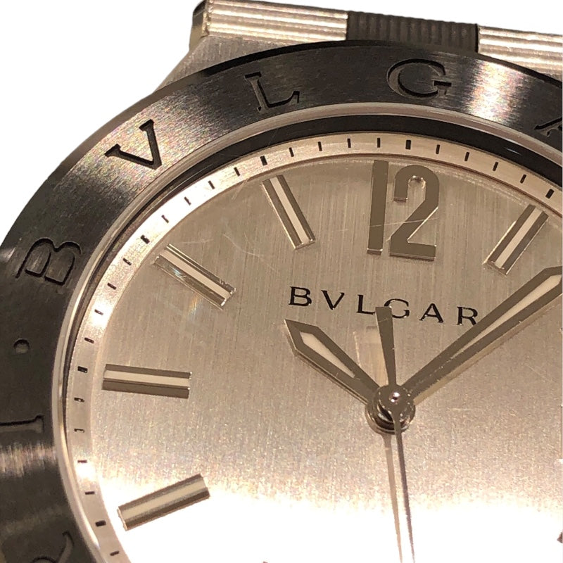 ブルガリ BVLGARI ディアゴノ DG42SC シルバー SS メンズ 腕時計