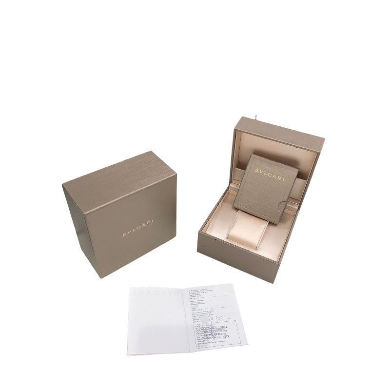 ブルガリ BVLGARI ディアゴノ DG42SC シルバー SS/ラバーベルト 自動巻き メンズ 腕時計
