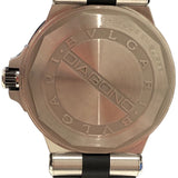 ブルガリ BVLGARI ディアゴノ DG42SC シルバー SS/ラバーベルト 自動巻き メンズ 腕時計
