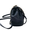 シャネル CHANEL ココマークミニバックパック AS0325 ブラック×ゴールド金具 ラムスキン レディース リュック・デイパック