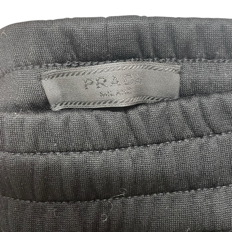 プラダ PRADA リナイロンポケットジョガーパンツ UJP249 ブラック コットン メンズ パンツ
