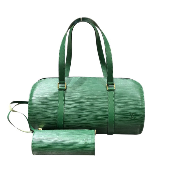 ルイ・ヴィトン LOUIS VUITTON スフロ M52224 ボルネオグリーン エピレザー レディース ハンドバッグ