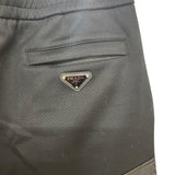 プラダ PRADA リナイロンポケットジョガーパンツ UJP249 ブラック コットン メンズ パンツ