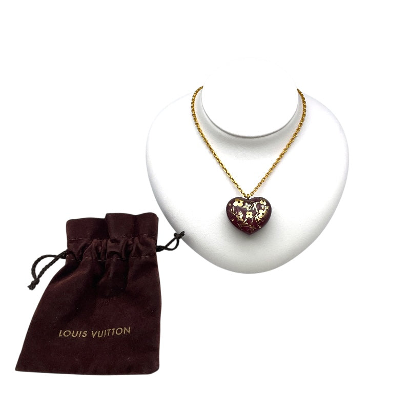 ルイ・ヴィトン LOUIS VUITTON パンダンティフ クール アンクルージョン ネックレス ゴールド メタル メタル アクセサリー
