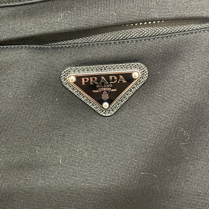 プラダ PRADA リナイロンポケットジョガーパンツ UJP249 ブラック コットン メンズ パンツ