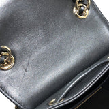 シャネル CHANEL ココマークミニバックパック AS0325 ブラック×ゴールド金具 ラムスキン レディース リュック・デイパック