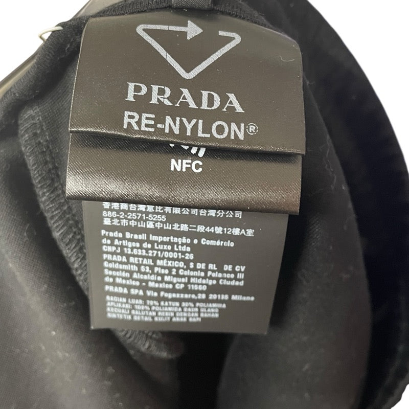 プラダ PRADA リナイロンポケットジョガーパンツ UJP249 ブラック コットン メンズ パンツ