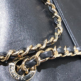 シャネル CHANEL ココマークミニバックパック AS0325 ブラック×ゴールド金具 ラムスキン レディース リュック・デイパック