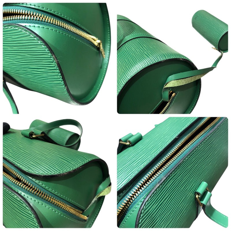 ルイ・ヴィトン LOUIS VUITTON スフロ M52224 ボルネオグリーン エピレザー レディース ハンドバッグ