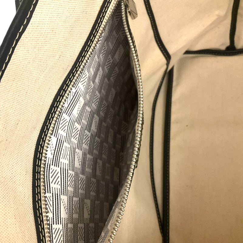 MOREAU PARIS/トートバッグ ホワイト コーティングキャンバス レディース トートバッグ