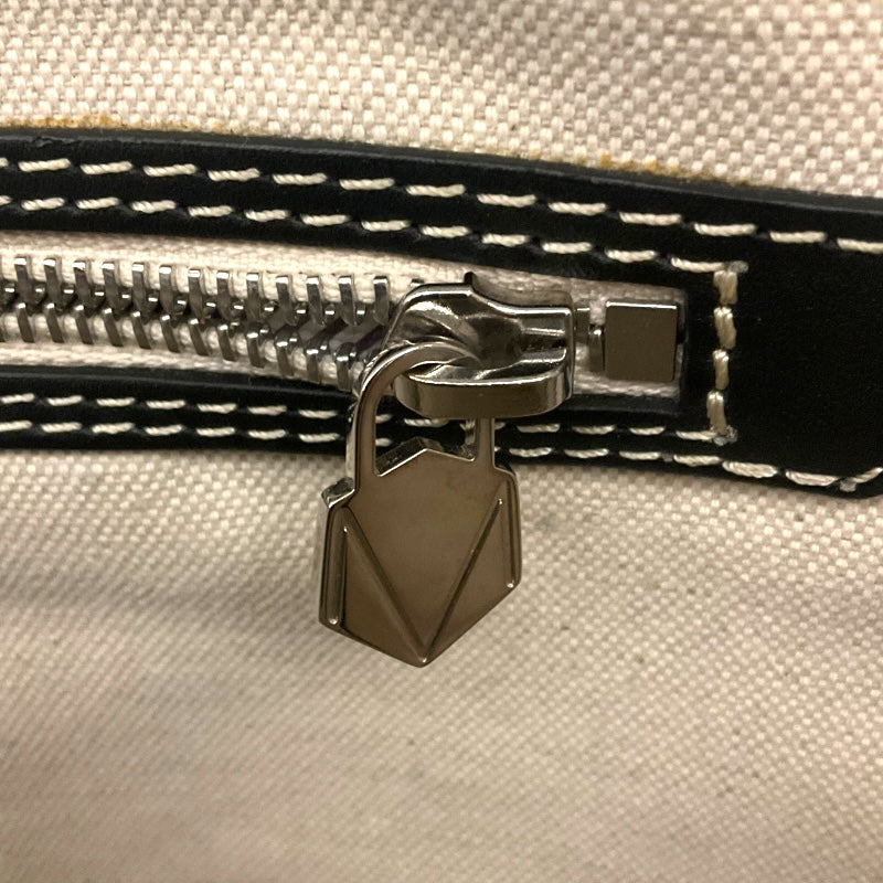 MOREAU PARIS/トートバッグ ホワイト コーティングキャンバス レディース トートバッグ