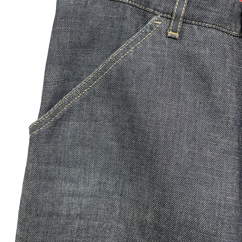 プラダ PRADA ワイドデニムパンツ インディゴ デニム メンズ デニムパンツ