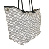 MOREAU PARIS/トートバッグ ホワイト コーティングキャンバス レディース トートバッグ