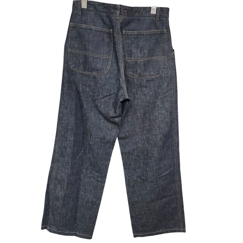 プラダ PRADA ワイドデニムパンツ インディゴ デニム メンズ デニムパンツ