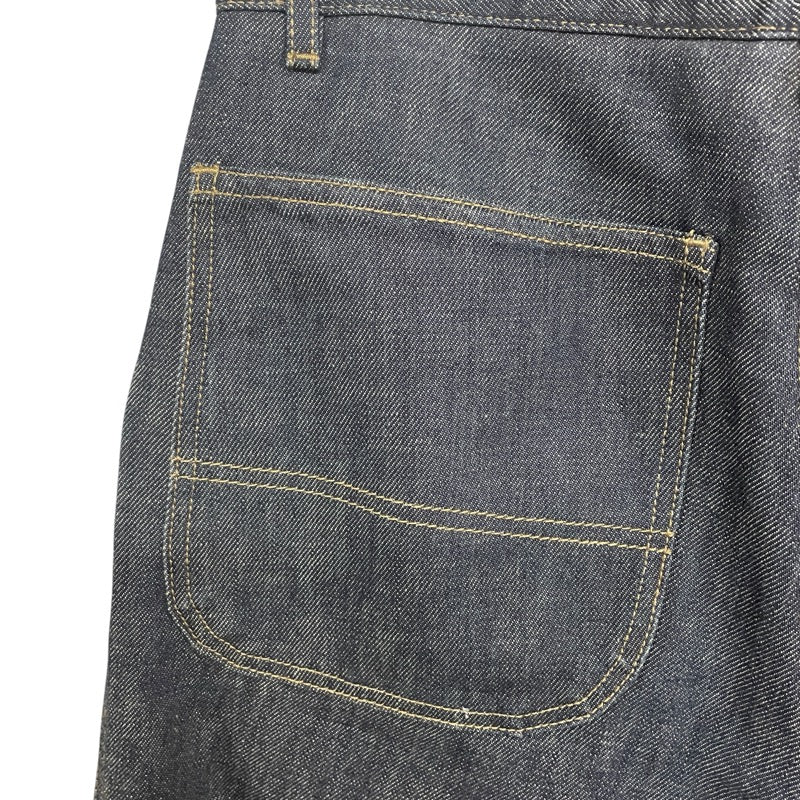 プラダ PRADA ワイドデニムパンツ インディゴ デニム メンズ デニムパンツ