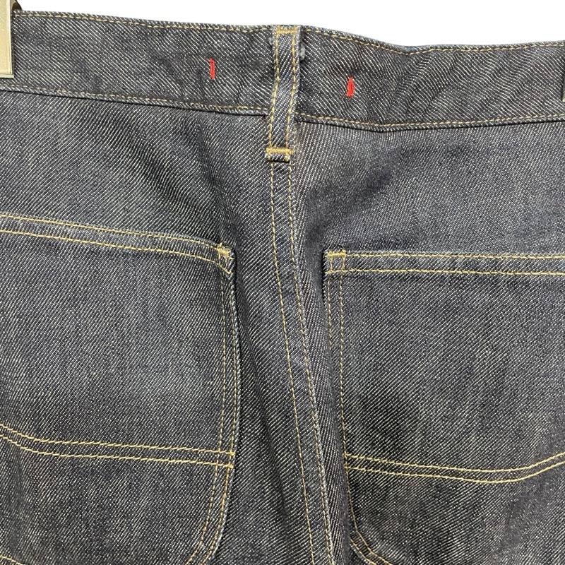 プラダ PRADA ワイドデニムパンツ インディゴ デニム メンズ デニムパンツ