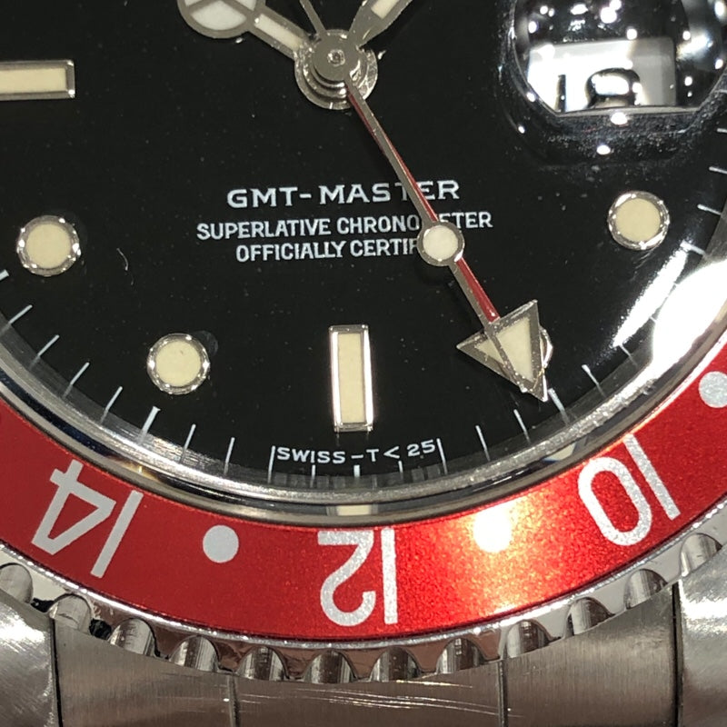 ロレックス ROLEX GMTマスター 16700 ペプシ ss メンズ 腕時計