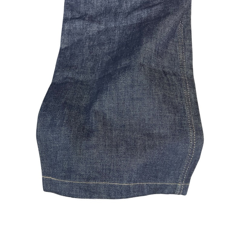 プラダ PRADA ワイドデニムパンツ インディゴ デニム メンズ デニムパンツ