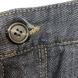 プラダ PRADA ワイドデニムパンツ インディゴ デニム メンズ デニムパンツ