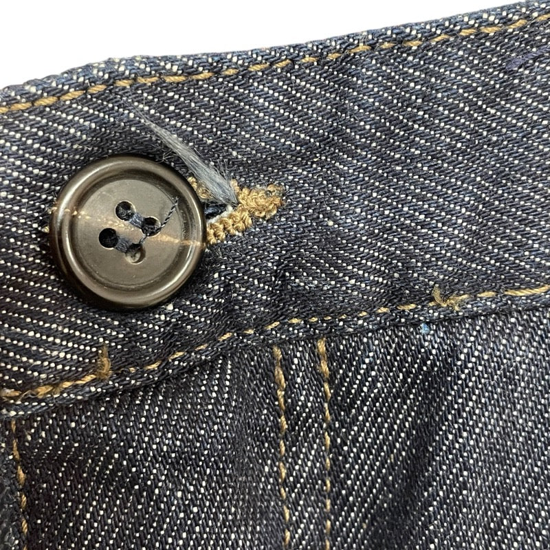 プラダ PRADA ワイドデニムパンツ インディゴ デニム メンズ デニムパンツ