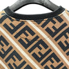 フェンディ FENDI FF総柄スウェットシャツ FY0944 ブラウン コットン メンズ スウェット