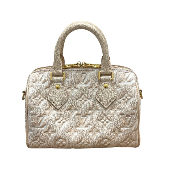ルイ・ヴィトン LOUIS VUITTON スピーディ・バンドリエール20 サマースターダスト M46163 ピンク アンプラントレザー レディース ショルダーバッグ