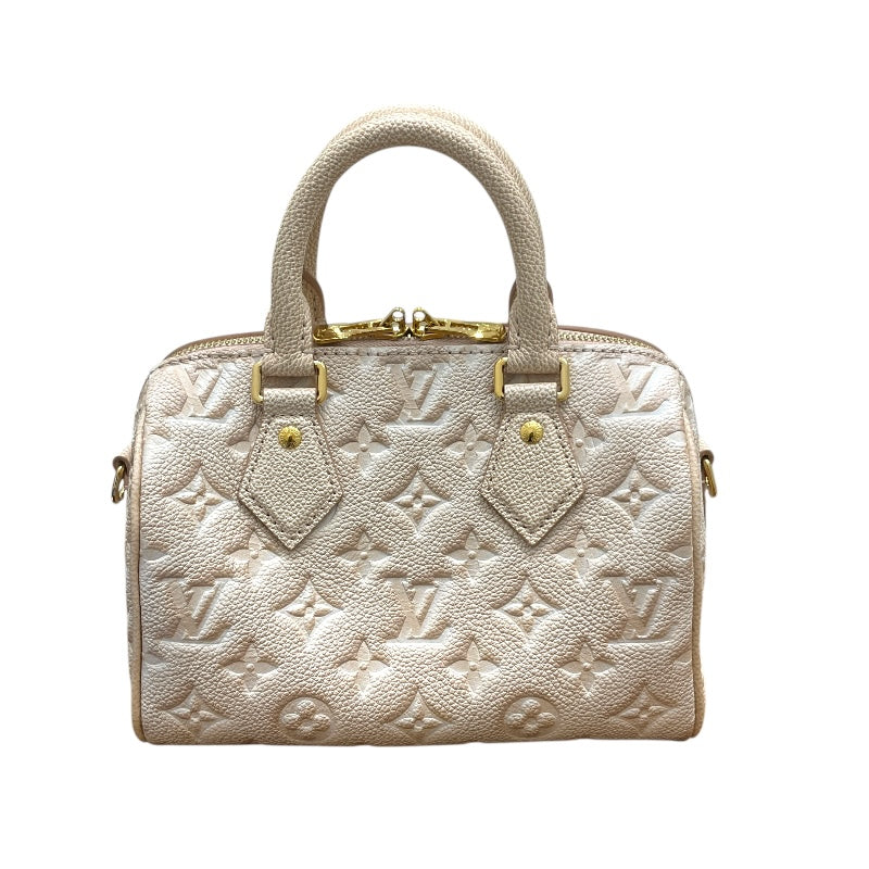 ルイ・ヴィトン LOUIS VUITTON スピーディ・バンドリエール20 サマースターダスト M46163 ピンク アンプラントレザー レディース ショルダーバッグ