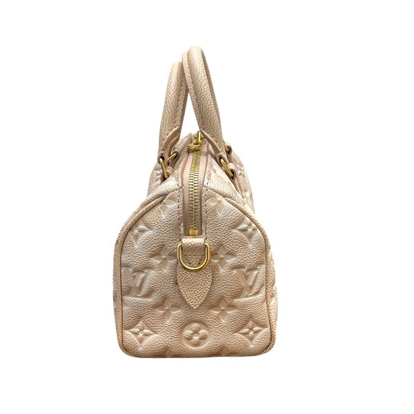 ルイ・ヴィトン LOUIS VUITTON スピーディ・バンドリエール20 サマースターダスト M46163 ピンク アンプラントレザー レディース ショルダーバッグ