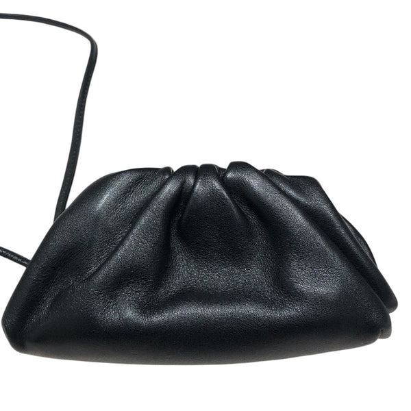 ボッテガ・ヴェネタ BOTTEGA VENETA ザポーチコインケース ブラック　 レザー ユニセックス コインケース