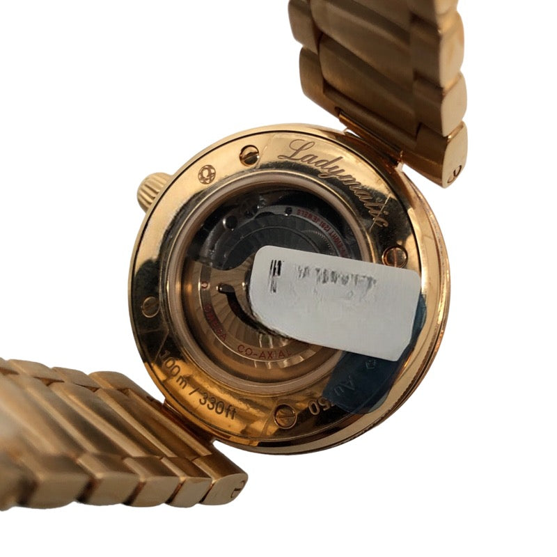 オメガ OMEGA デヴィル レディマティック コーアクシャル クロノメーター 425.65.34.20.63.002 ブラウン K18PG 自動巻き レディース 腕時計