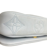 ルイ・ヴィトン LOUIS VUITTON ウォレットオンストラップ M81399 ブルーグラシエール カーフレザー バブルグラム レディース ショルダーバッグ