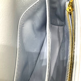 ルイ・ヴィトン LOUIS VUITTON ウォレットオンストラップ M81399 ブルーグラシエール カーフレザー バブルグラム レディース ショルダーバッグ