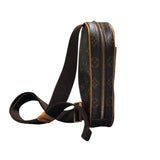 ルイ・ヴィトン LOUIS VUITTON ポシェットガンジュ M51870 ブラウン モノグラムキャンバス レディース ボディバッグ