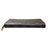ルイ・ヴィトン LOUIS VUITTON ジッピーウォレット M42616 ブラウン モノグラムキャンバス レディース 長財布