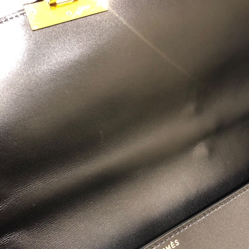エルメス HERMES キリウス2 〇Z刻印 ボックスカーフ メンズ ビジネスバッグ