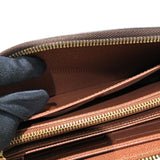 ルイ・ヴィトン LOUIS VUITTON ジッピーウォレット M42616 ブラウン モノグラムキャンバス レディース 長財布