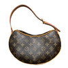 ルイ・ヴィトン LOUIS VUITTON ポシェット・クロワッサン M51510 ブラウン モノグラムキャンバス レディース ショルダーバッグ