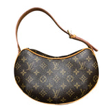 ルイ・ヴィトン LOUIS VUITTON ポシェット・クロワッサン M51510 ブラウン モノグラムキャンバス レディース ショルダーバッグ
