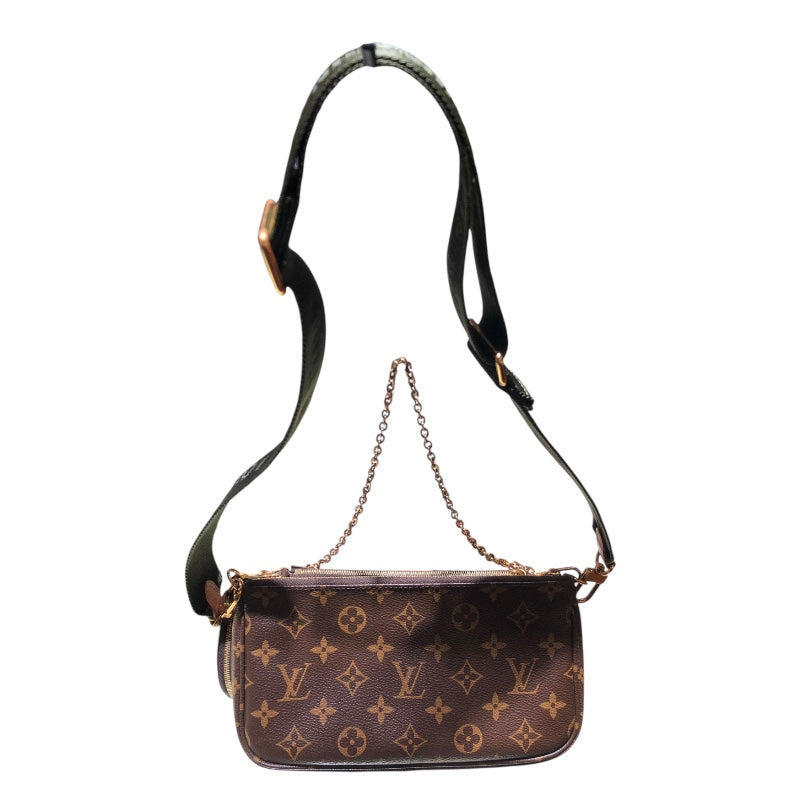 【極美品】ルイヴィトン アクセソワール ポーチ モノグラム pvc ルイ・ヴィトン LOUIS VUITTON ミュルティ・ポシェット・アクセ