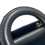 クリスチャン・ディオール Christian Dior レディディオール スモール M0538OCAL ブラック カナージュラムスキン レディース ハンドバッグ
