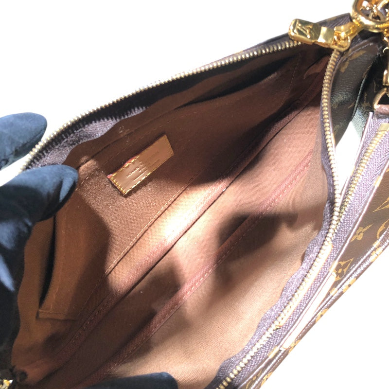 ルイ・ヴィトン LOUIS VUITTON ミュルティ・ポシェット・アクセソワール M44813 モノグラム・カーキ PVC レディース ショルダーバッグ