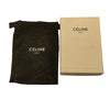セリーヌ CELINE スモール フラップ ウォレット トリオンフ 10D783 ブラック シャイニーカーフ レディース 二つ折り財布