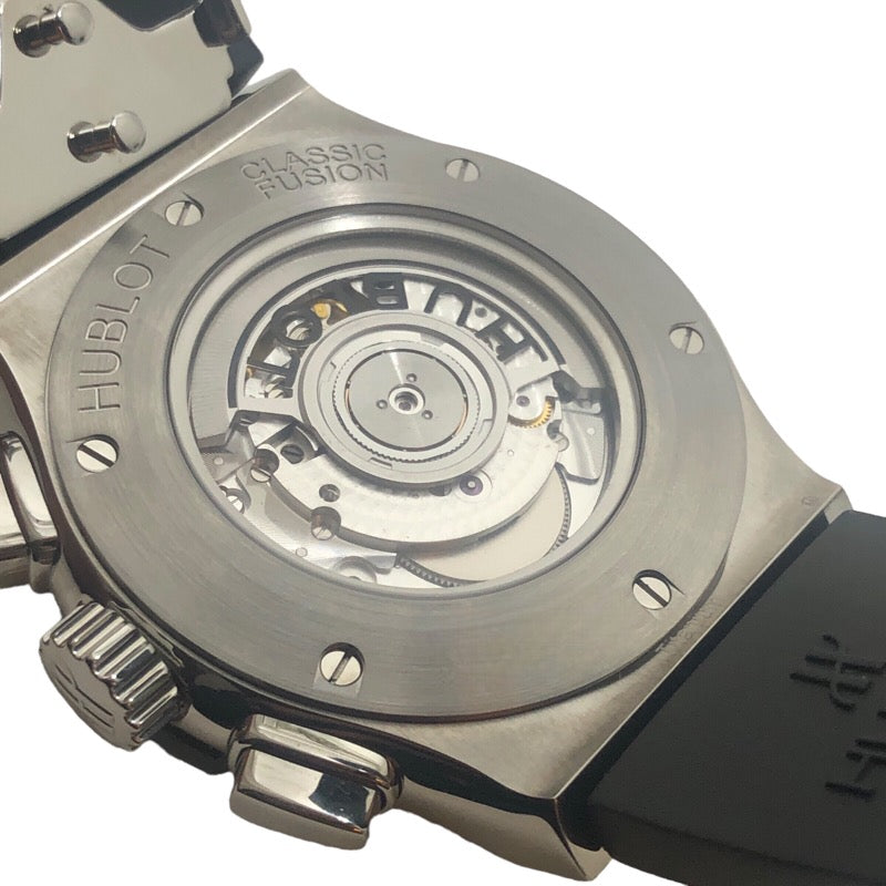 ウブロ HUBLOT クラシックフュージョン クロノグラフ チタニウム 521.NX.1171.RX チタン 自動巻き メンズ 腕時計