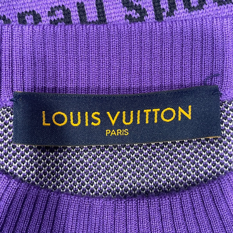 ルイ・ヴィトン LOUIS VUITTON スタジオジャガードニットセーター
