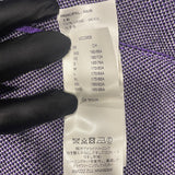 ルイ・ヴィトン LOUIS VUITTON スタジオジャガードニットセーター HNN93W パープル ウール メンズ ニット