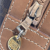 セリーヌ CELINE マカダム ミニボストンバッグ ブラウン マカダムPVCキャンバス レディース ボストンバッグ