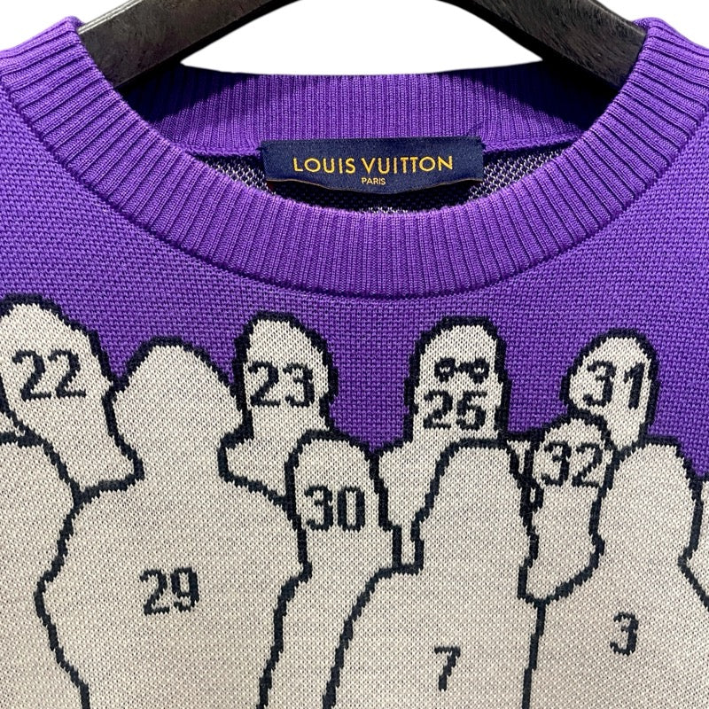 ルイ・ヴィトン LOUIS VUITTON スタジオジャガードニットセーター