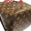 ルイ・ヴィトン LOUIS VUITTON ネオノエ M44021 ブラウン、レッド モノグラムキャンバス レディース ショルダーバッグ
